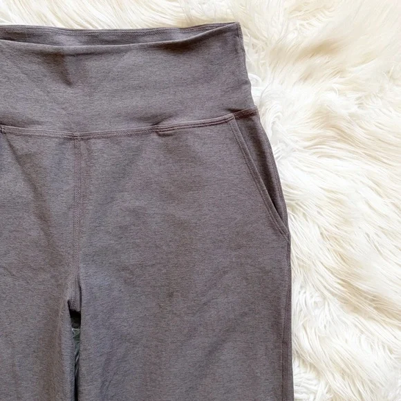 Beyond Yoga Spacedye Laid Back Wide Leg Pant True Gray Heather Medium M - Picture 2 of 5